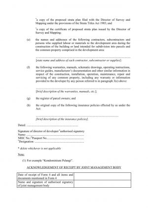 Strata Management Form 4 - BurgieLaw