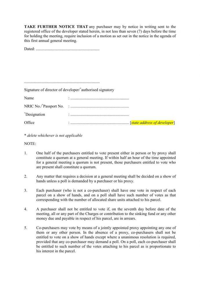 Strata Management Form 5 - BurgieLaw